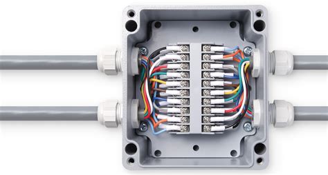 electrical junction box with terminal strip|junction box wiring identification.